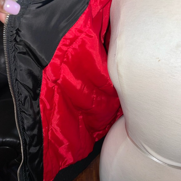 Plus Size Bomber Jacket - Picture 8 of 8